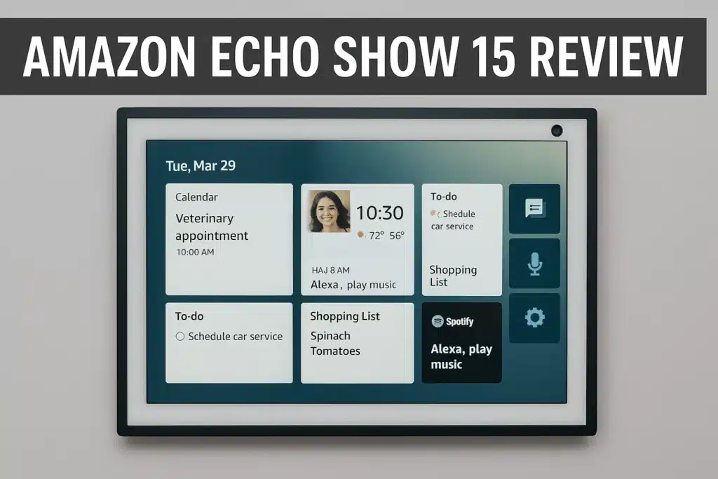 amazon echo show 15 review