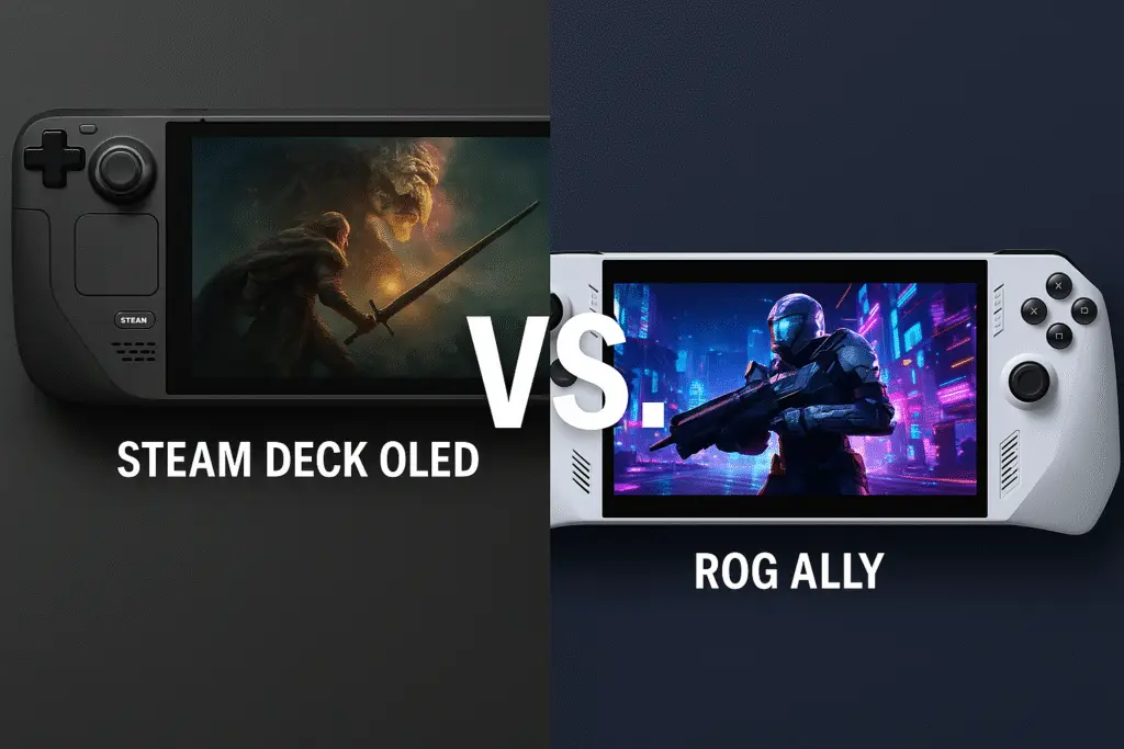 Steam Deck OLED vs ROG Ally