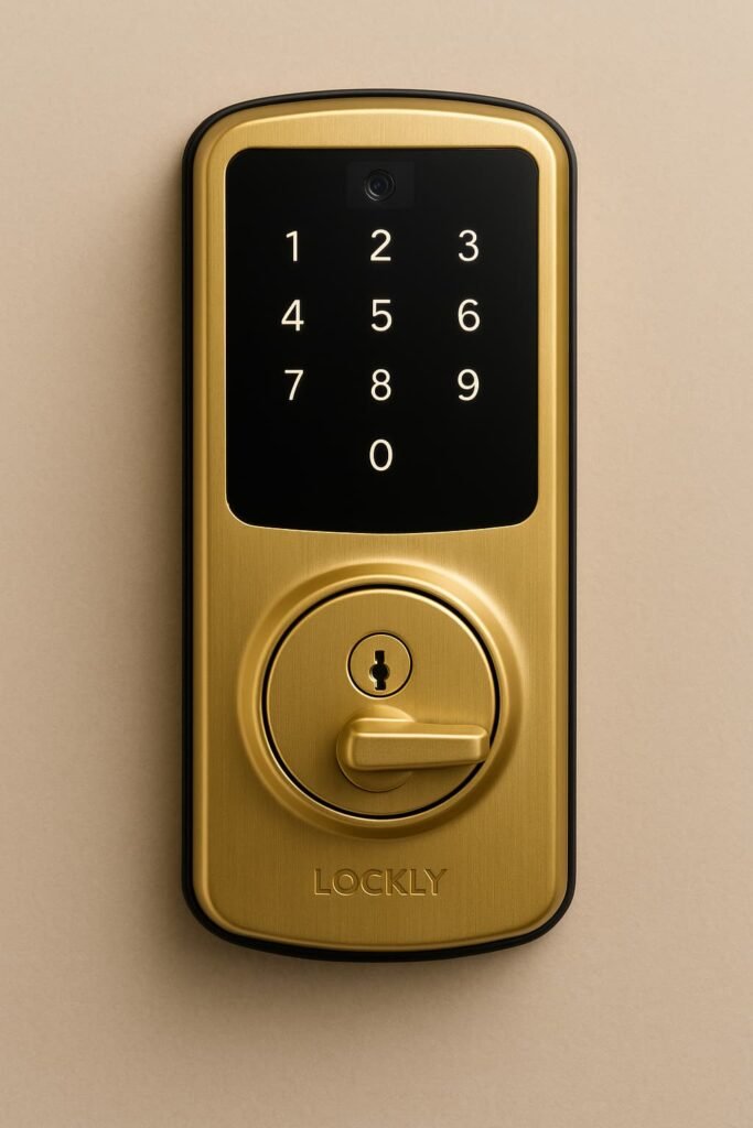 lockly vision elite smart lock deadbolt