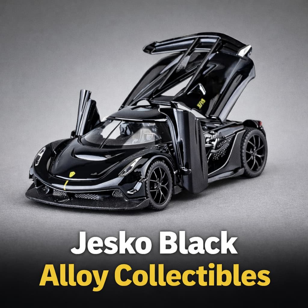 Jesko Black Alloy Collectibles